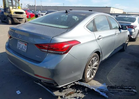 2015 Hyundai Genesis 3.8 from USA, damaged, VIN KMHGN4JE5FU091894